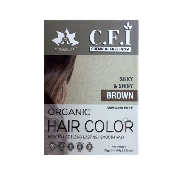 Organic Hair Colour - Brown
