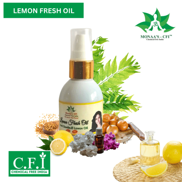 Lemon & Onion Hair Oil 1