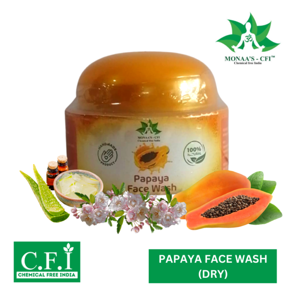 Papaya Face Wash Dry Powder 1
