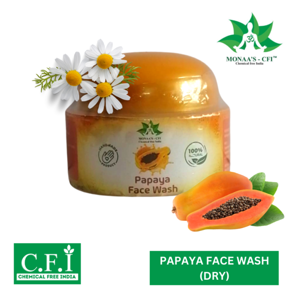 Papaya Face Wash Dry Powder 2