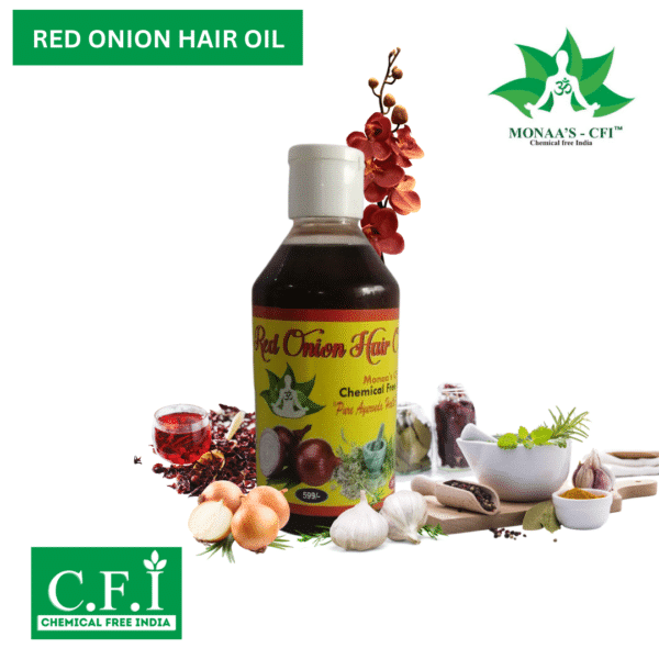 Red Onion Hair Oil 1